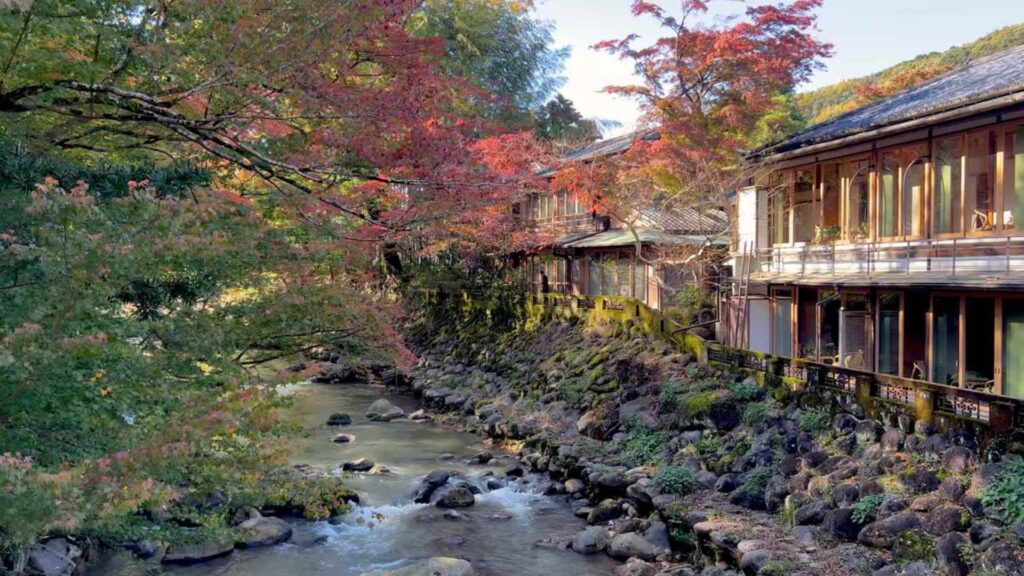 Shuzenji onsen ryokan with private onsen, private onsen Izu, Izu peninsula onsen villages, Izu private onsen